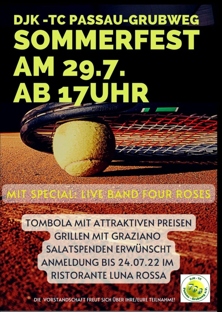 TCG Sommerfest für alle Mitglieder
