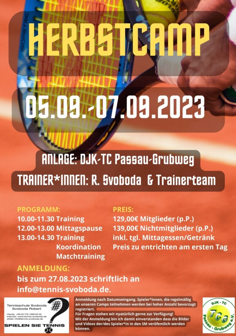 Herbstcamp 5.-7. Sept