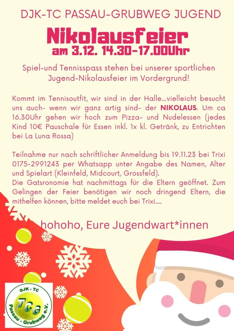 TCG-Nikolausfeier