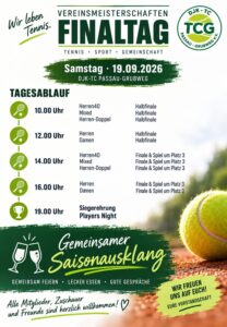 Vereinsmeisterschaften Finaltag